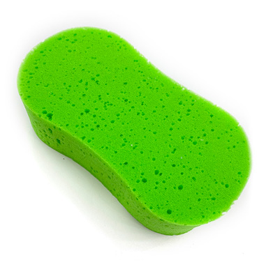 How to use the car wash sponge?