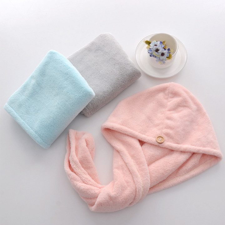 Ramah lingkungan Super Garing Soft Microfiber Cepet Garing Salon Rambut Towel