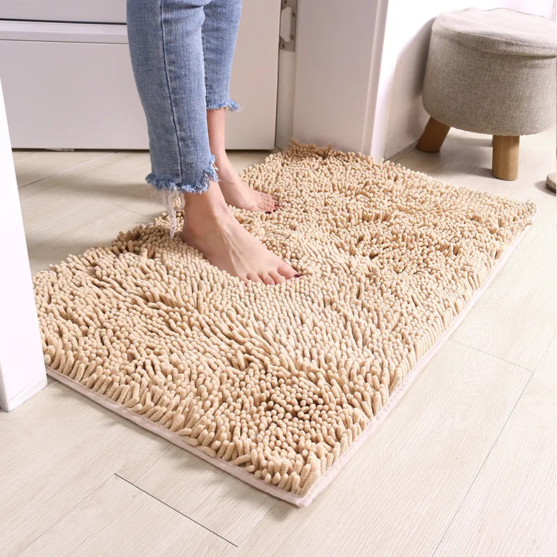 Luxury Microfiber Chenille Bath Rugs