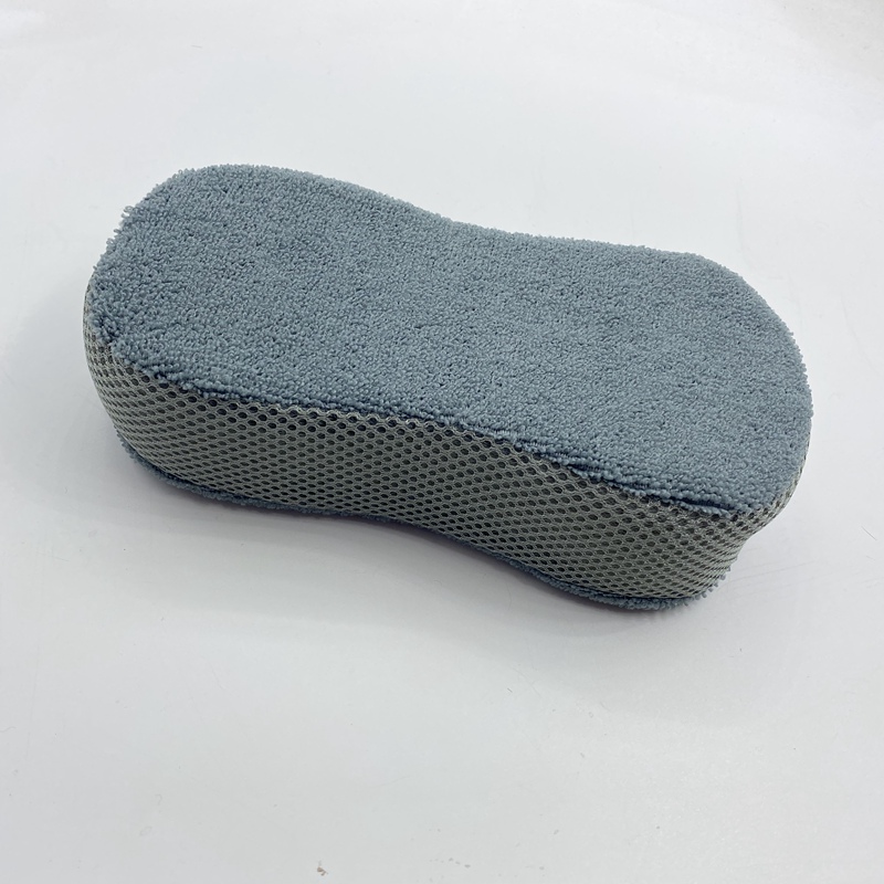Microfiber Car Wash Sponge Cleaning Polishing Pad