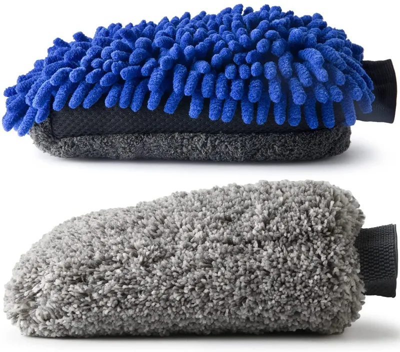 Microfiber Wash Mitt Scratch Ilmaiset autonpesutarvikkeet