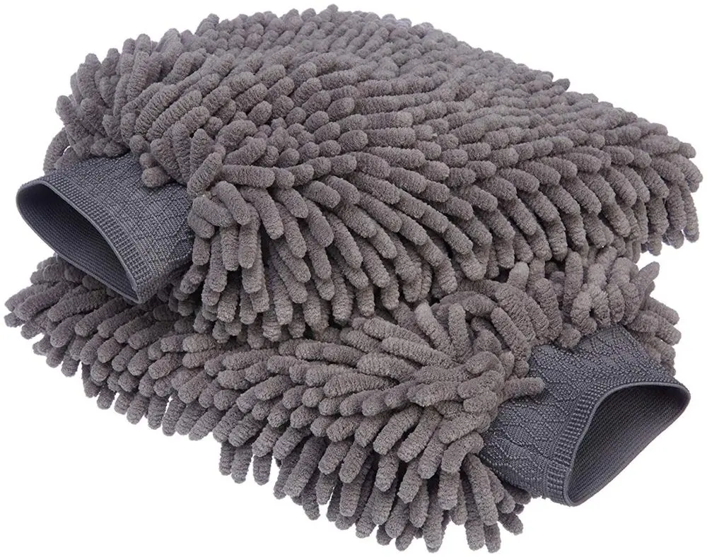 Chenille-handsker med flere funktioner