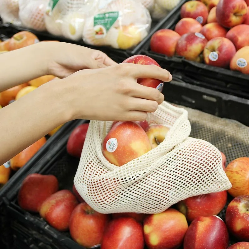 Ostokset Ruokakaupat Hedelmät Vihannesten säilytyspussit