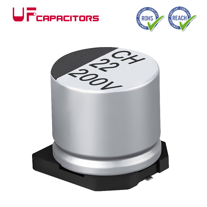 105C 3000H високо напрежение SMD електролитен кондензатор с дълъг живот