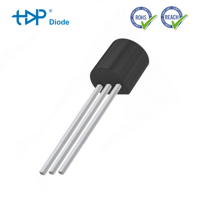 2N3906 NPN епитаксиален силициев транзистор с общо предназначение