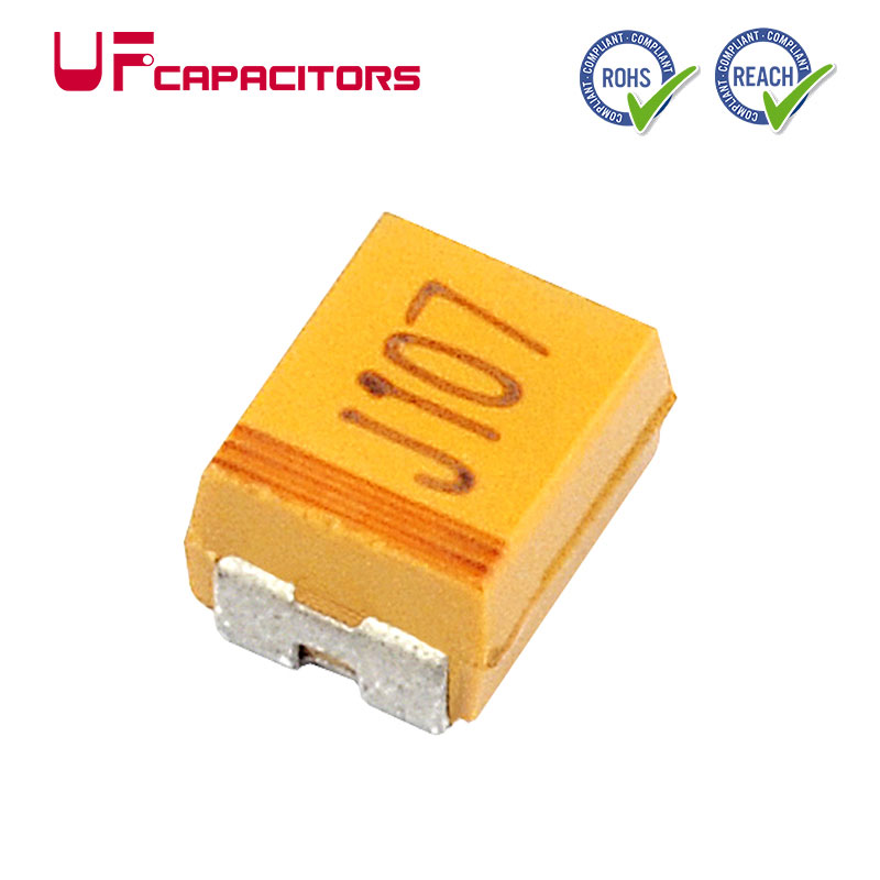 Танталски кондензатор са ниским ЕСР чипом