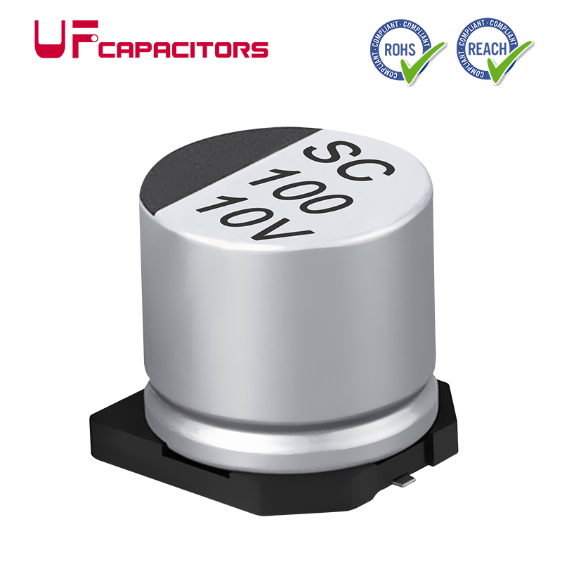 SMD електролитен кондензатор с нисък ток на утечка