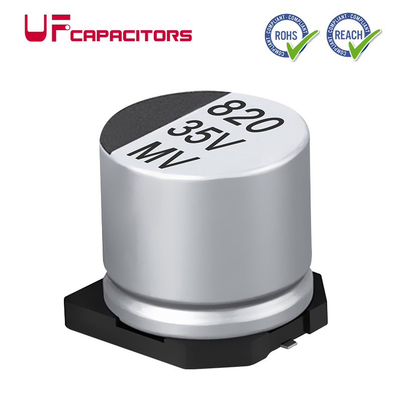 TMV чип Алуминиев електролитичен кондензатор