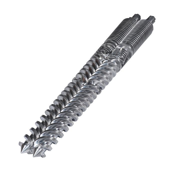 What are the features and advantages of Twin Conical Screw Barrel？