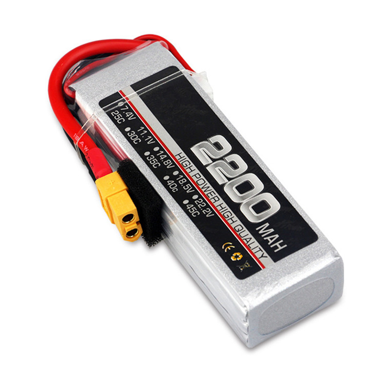3s 11.1v 2200mah 25c Rc Toy Electronic Model Aircraft Lithium Polymer Battery