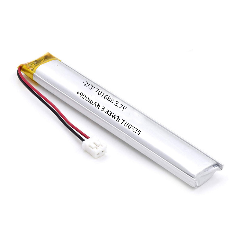 Rechargeable Li-ion Lithium Ion Battery Pack 900mAh 3.7V