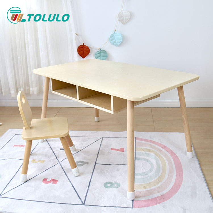 Kids Study Table And Chair - 2 