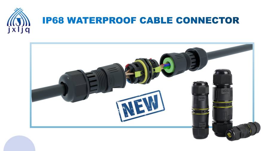 Naujo produkto pristatymas – IP68 vandeniui atspari kabelio jungtis