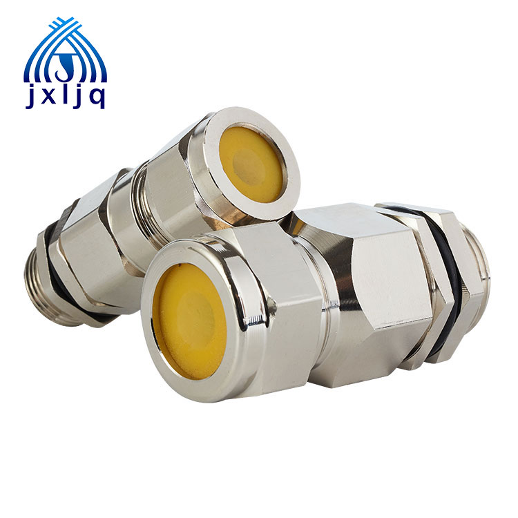 Explosion-Proof Brass Double Sealed Cable Gland