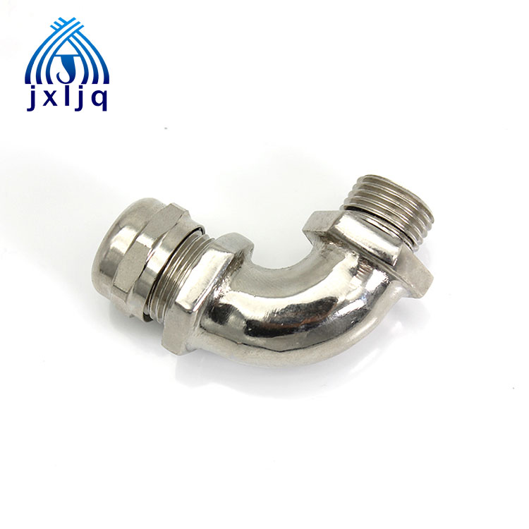 90 Degree Brass Waterproof Cable Gland