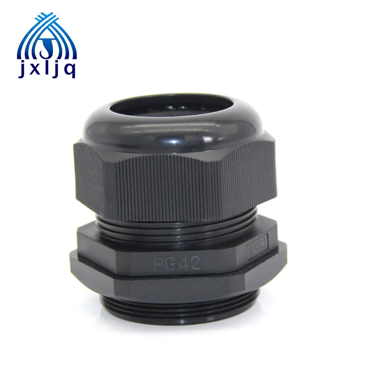 M8 Nylon Cable Gland United Structure -Pg Thread RoHS and IP68 Nylon Cable Joint Waterproof Sealing Locking Gland Made in China