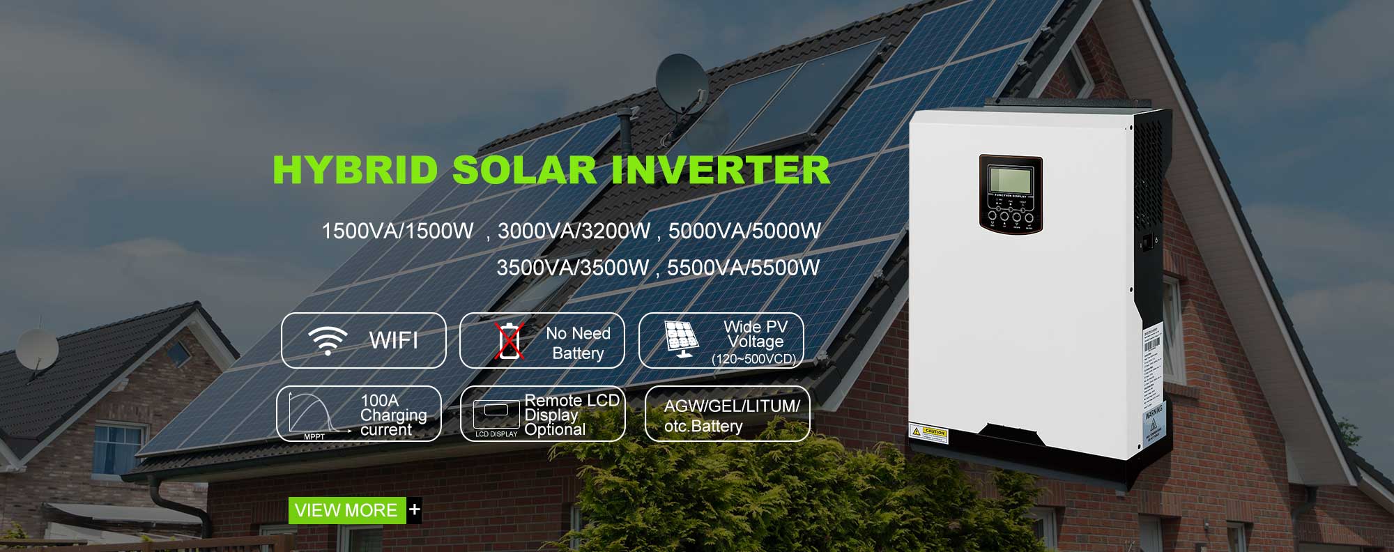 Solární invertor 5,5kw