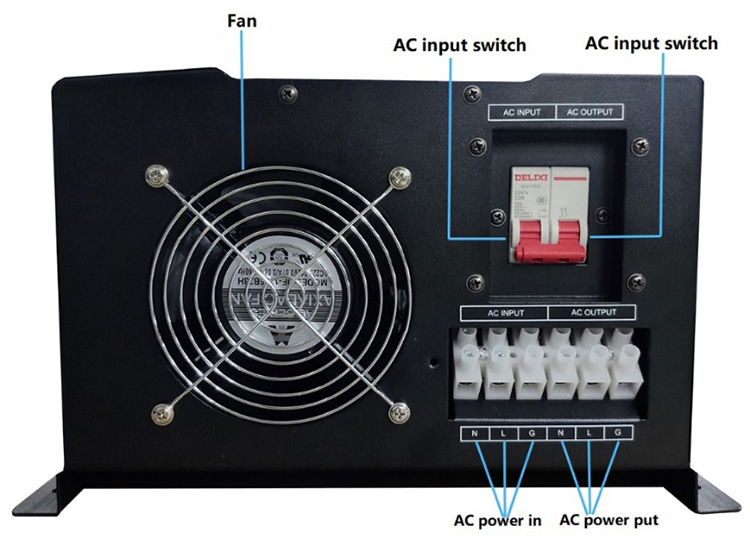 6000w 48v Low Frequency Pure Sine Wave Off-grid Inverter