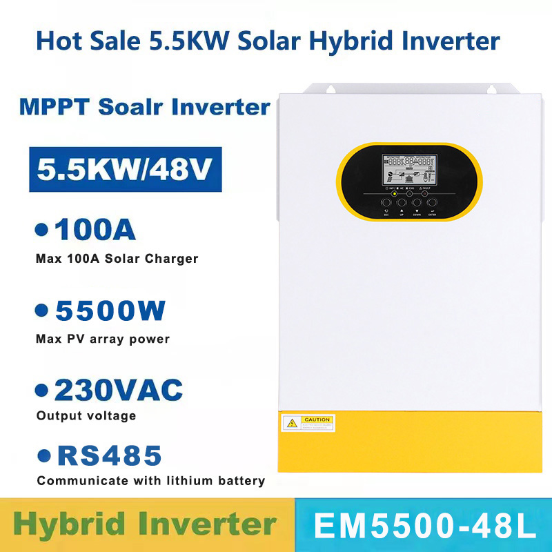 5.5KW MPPT Hybrid Solar Inverter