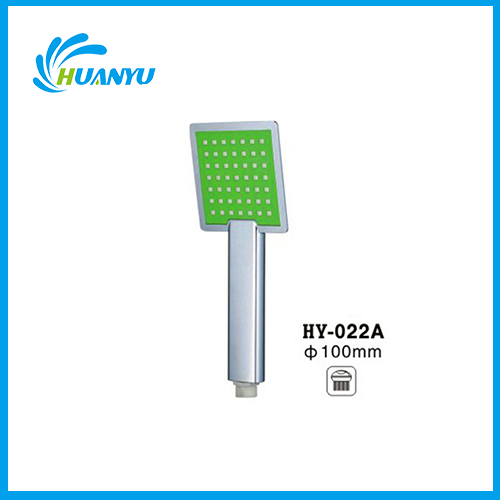 Double-Sided Chrome Square Hand Shower Head