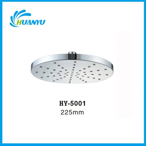 Round ABS chrome Overhead Shower Head