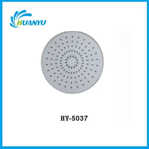 Round Plastic Rain Overhead Shower Head