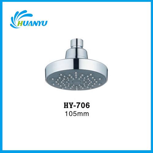 Round Plastic Small Top Shower Head
