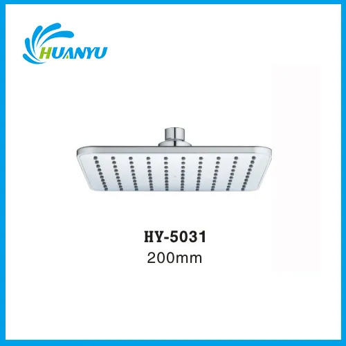 Square ABS Plastic Rain Overhead Shower Head