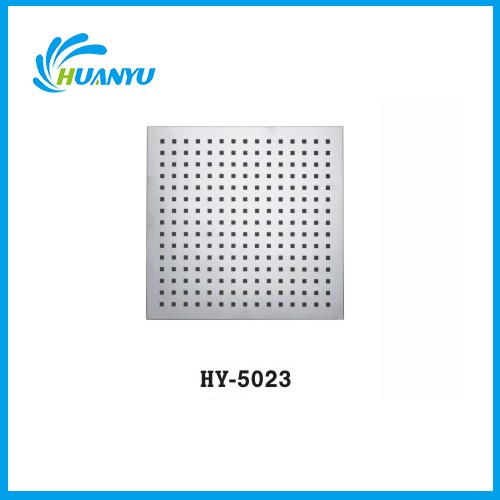 Square Electroplating Overhead Shower Head