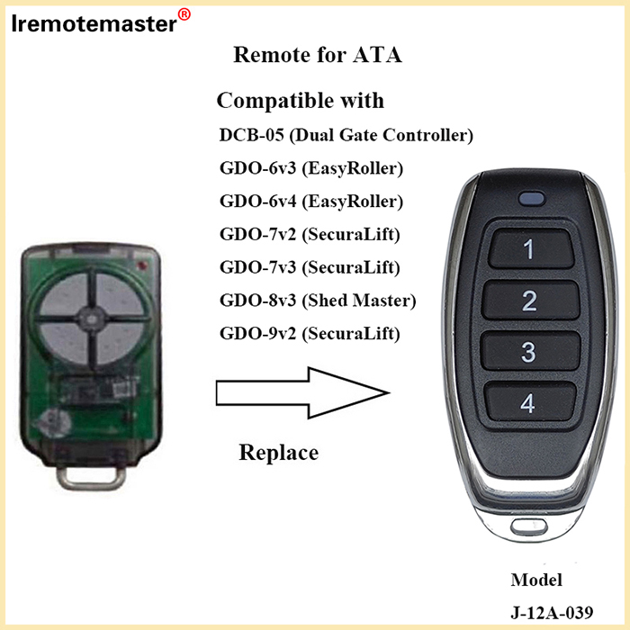 Remote for ATA PTX5V2