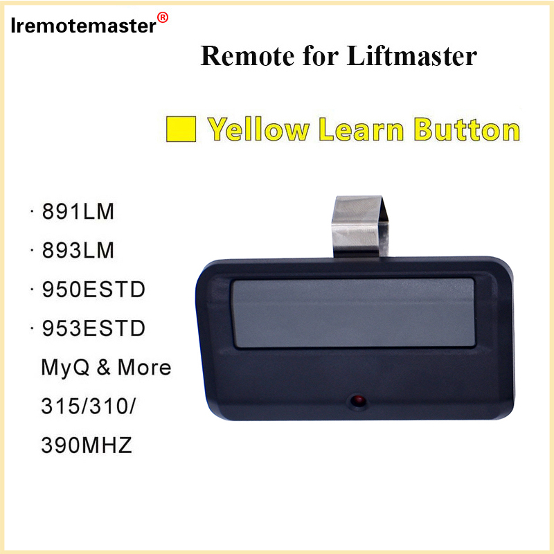 Remote for Liftmaster Yellow Learn Button