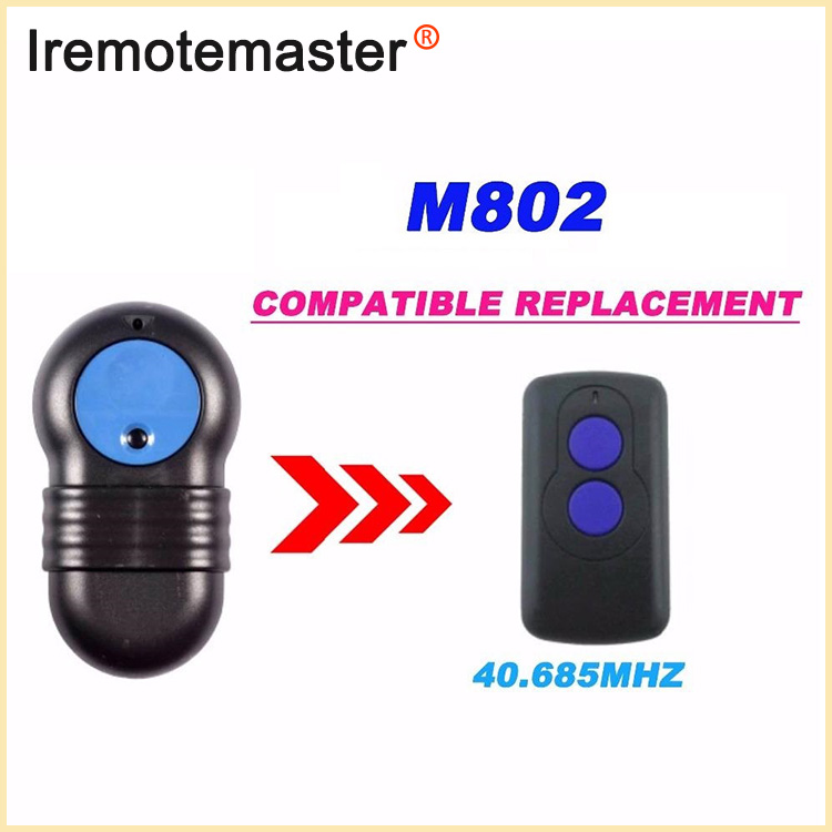 Pour télécommande de porte de garage bleue M802 Prolift 230T/430R