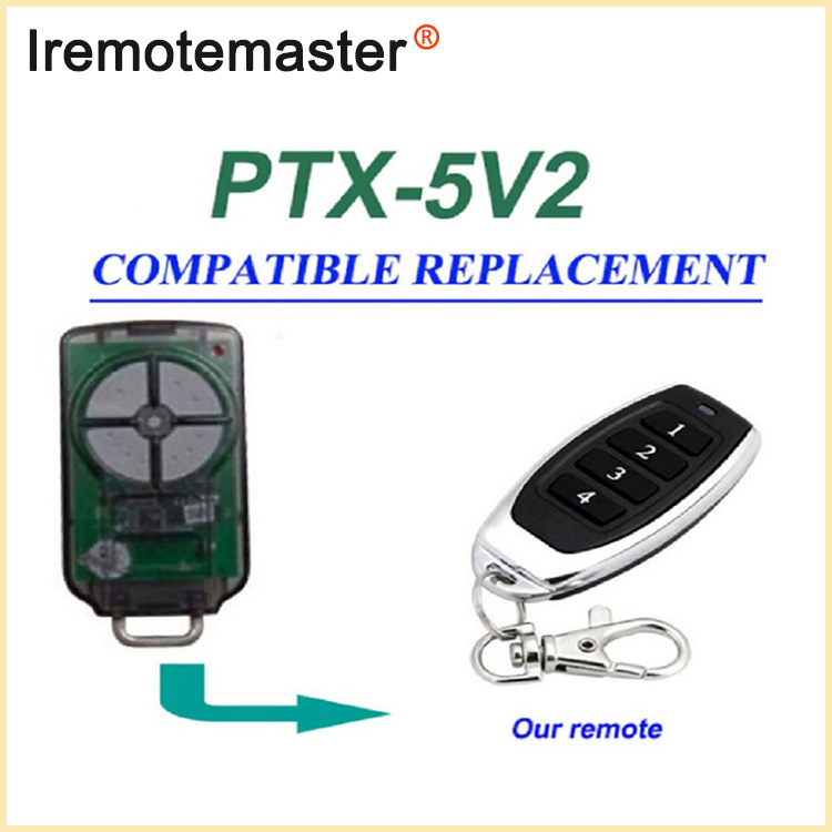 Pentru telecomandă de înlocuire a ușii de garaj PTX5V2 PTX-5 433,92 MHz