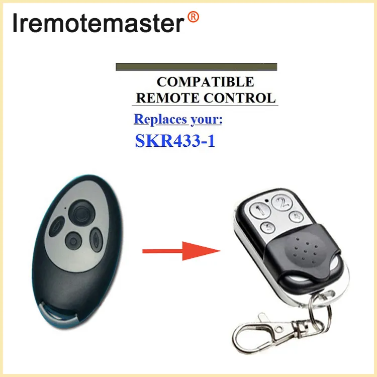 Untuk SKR433-1 SKRJ433 Penggantian Pintu Garasi Remote Control