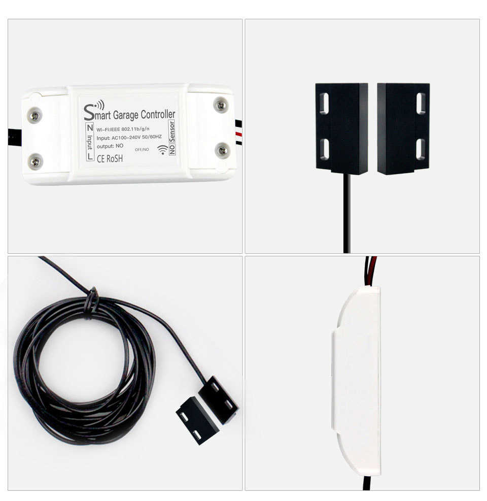 For WiFi  Alexa Google Home APP WiFi Smart Garage Door Switch Remote Controller