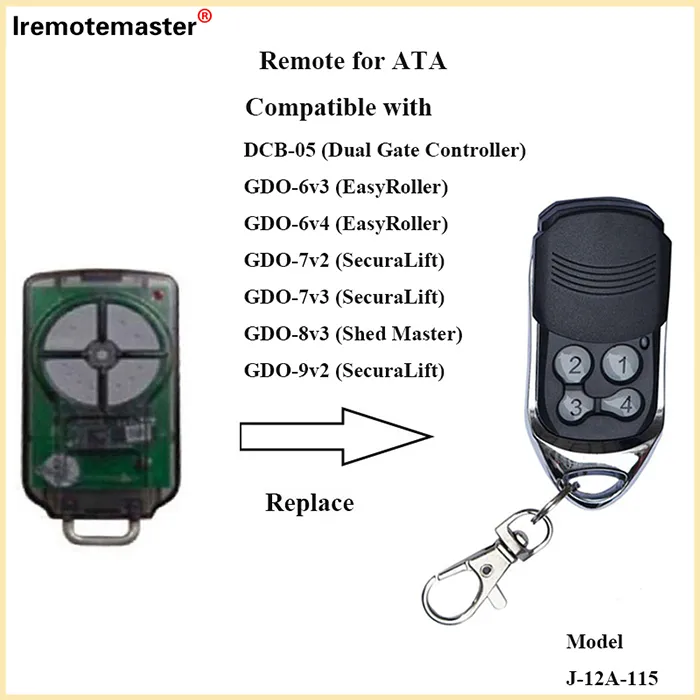 Remote for ATA PTX5V2