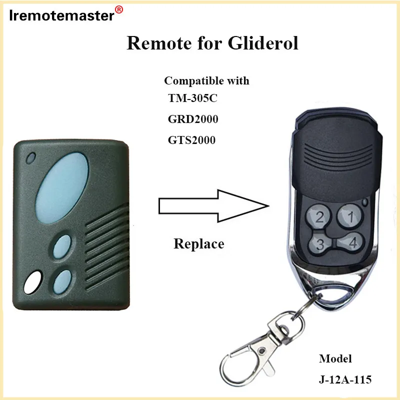 Remote for Gliderol TM305-C