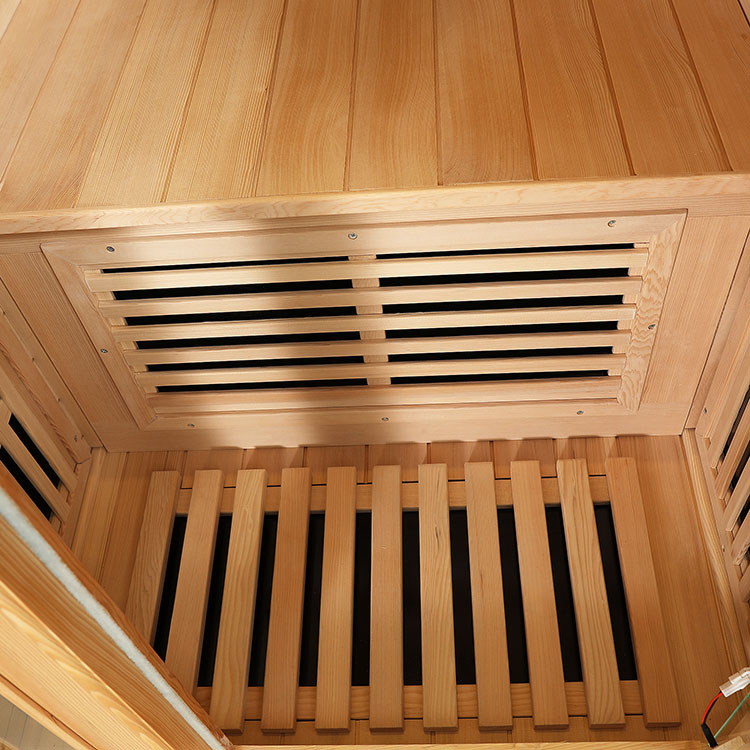 One Person Hemlock Carbon Fiber Heater Infrared Sauna