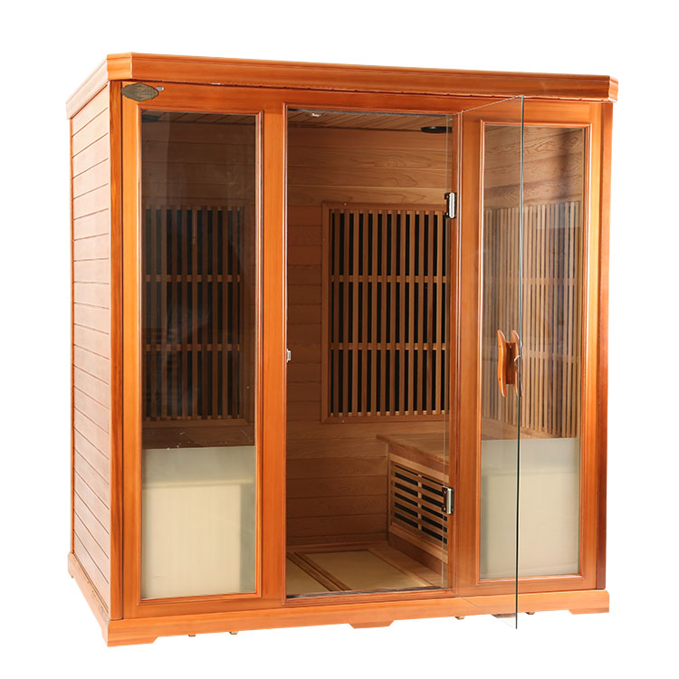 Easily Assembled Steam Sauna Rooms for 4 Person, Finnish Sauna
