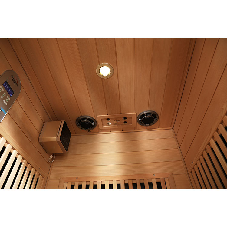 One Person Red Cedar Carbon Fiber Heater Infrared Sauna
