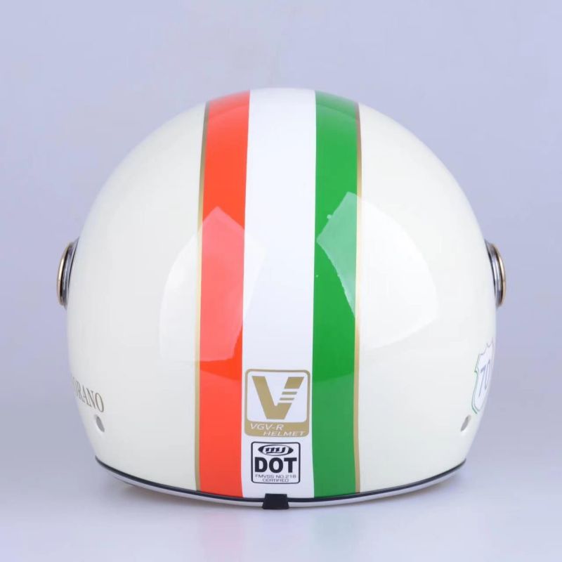 Luxusní motocyklová helma Half Face