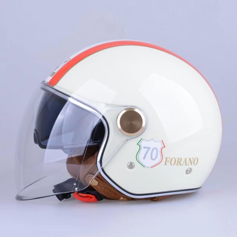 Luxusní motocyklová helma Half Face