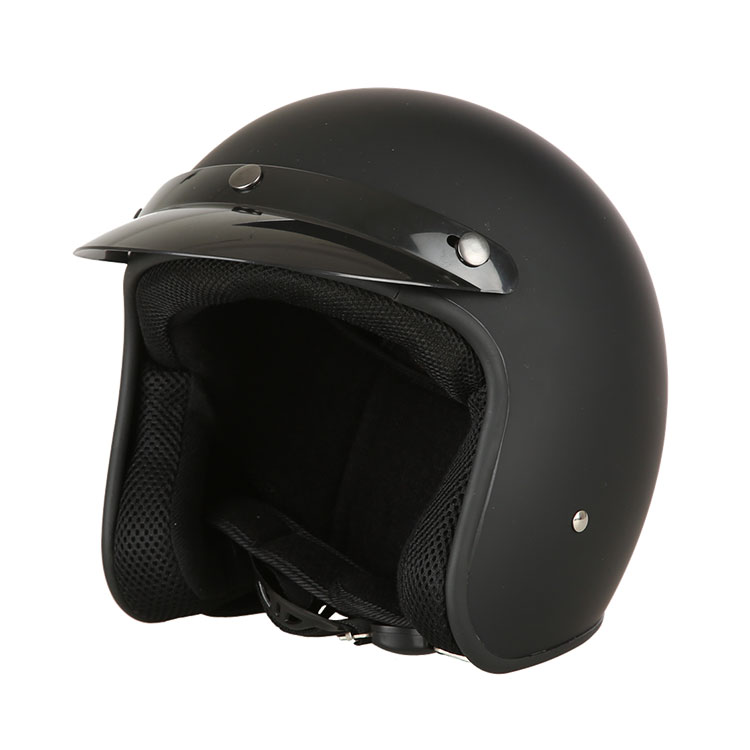 China Half Face Black Motorcycle Helmet Manufacturers & Suppliers ...