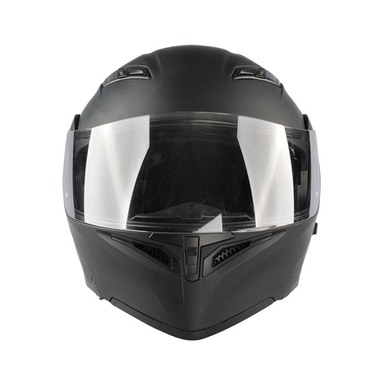 Open Face Motorcycle Helmet Decal