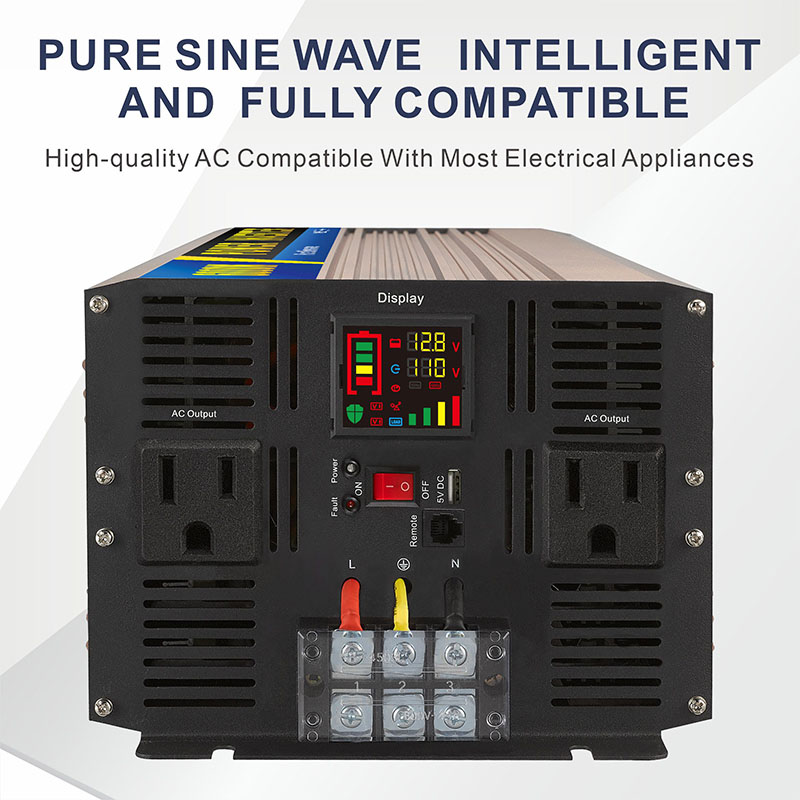 48V Pure Sine Wave Invertor 6000W