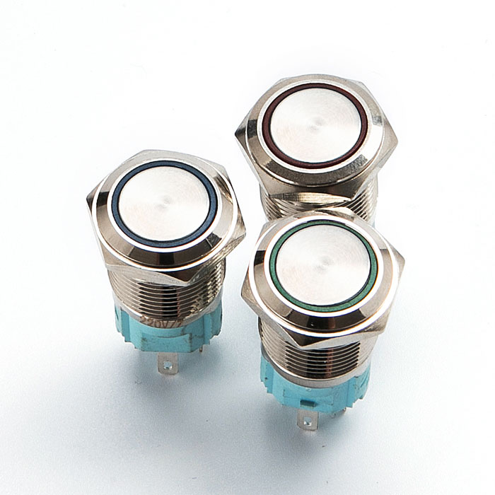 Easy-maintainable 5 Pin Push Button Switch
