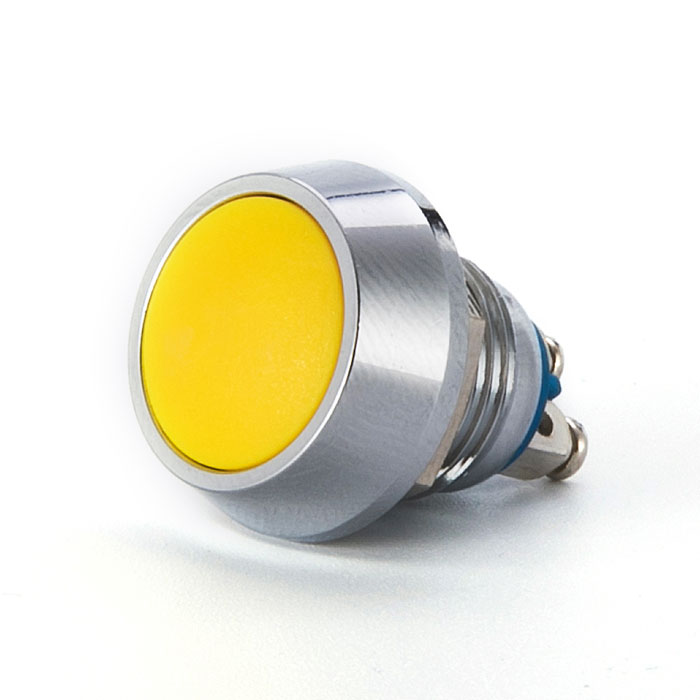 Yellow Metal Round Button Switch Factory