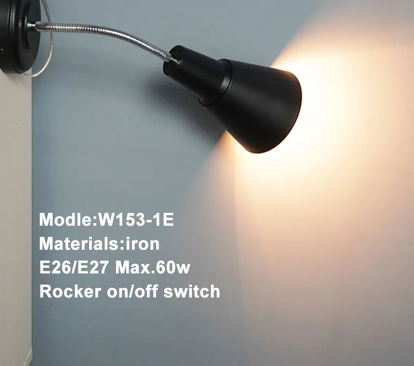 360 Degree Swing Wrought Iron Wall Lamp: a new lighting option that combines fashion and function