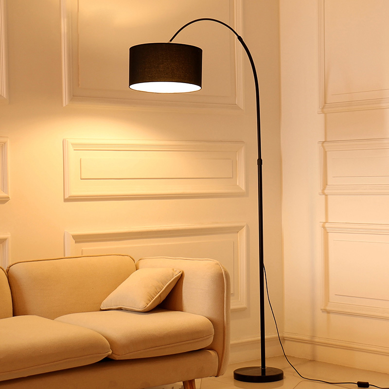 Arcus fabricae Shade Floor Lamp