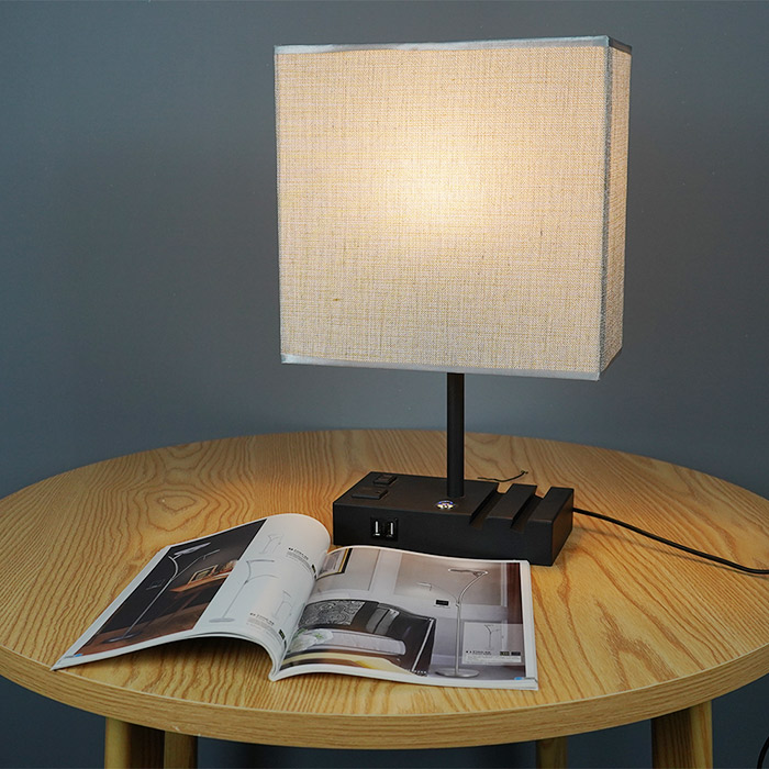 لامپ پارچه ای معاصر برای اتاق خواب